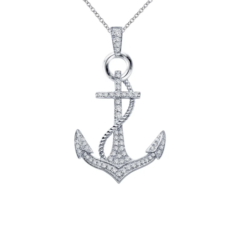 Lafonn Nautical Diamond Necklace P2005CLP18