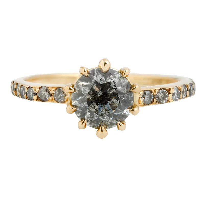 Brilliant Misty Diamond Ring