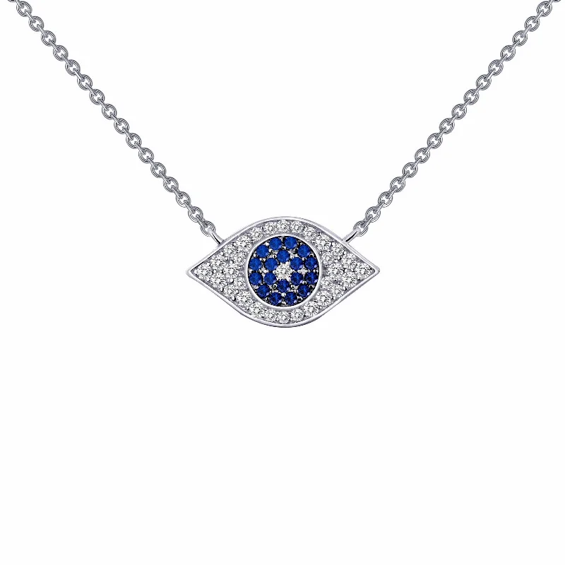 Lafonn Classic Sapphire Necklace N0025CSP18