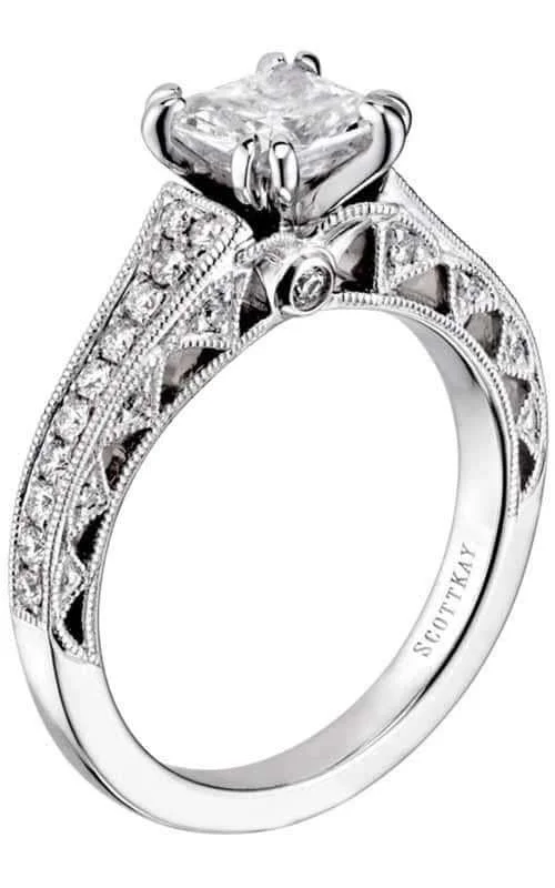 Scott Kay Heaven’s Gate Engagement Ring (M1821R510)