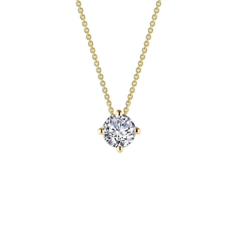 Lafonn Classic Round Diamond Necklace N0175CLG20