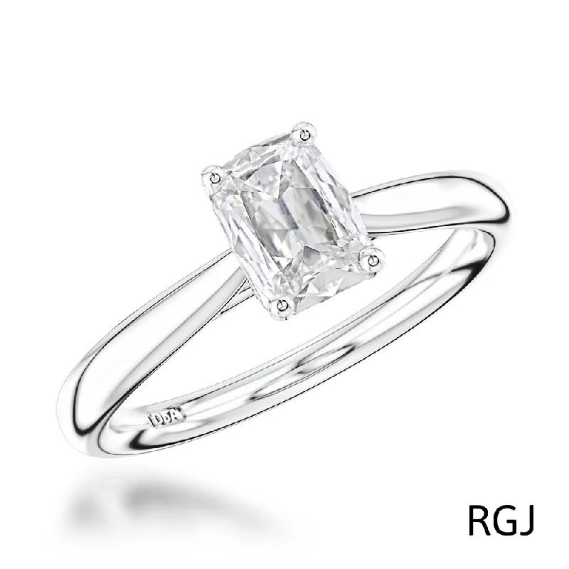 Custom - Designed Diamond Rings to Reflect Your PersonalityThe Classic Platinum Cushion Cut Diamond Solitaire Engagement Ring