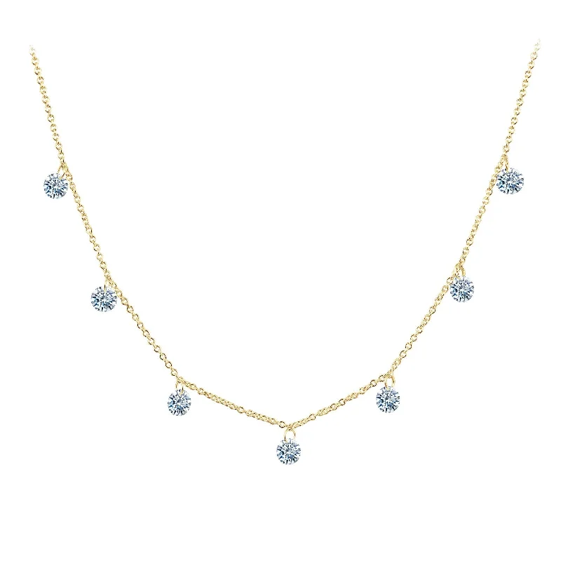 Lafonn Lassaire In Motion Diamond Necklace N0074CLG17