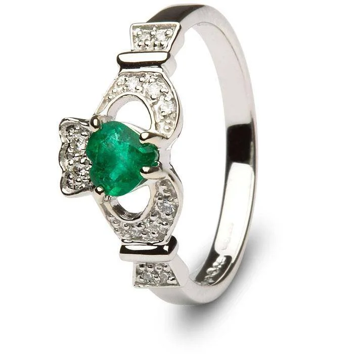 Ladies Claddagh Engagement Ring SL-14L68WED