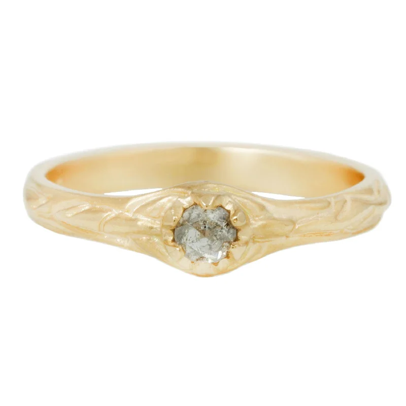 Ara Salt & Pepper Diamond Ring