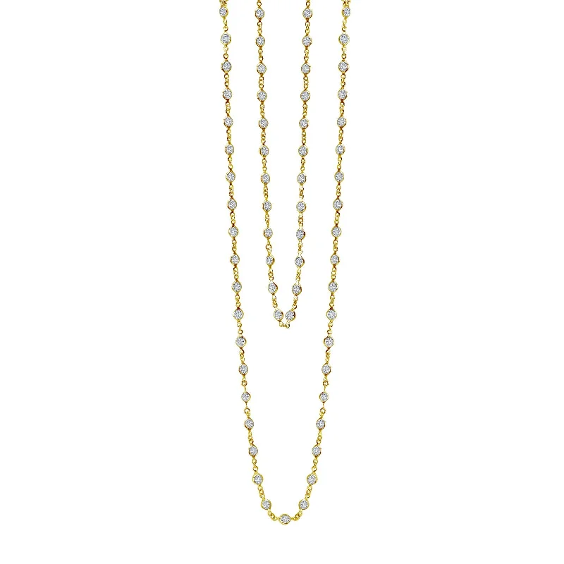 Lafonn Stackables Diamond Necklace N0009CLG36