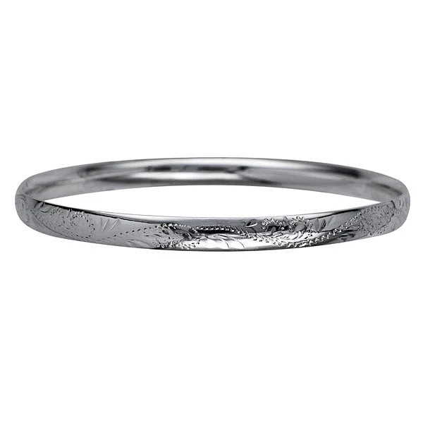 Stackable Bangle Sets for a Trendy Look7MM ENGRAVED COMFORT FIT BANGLE