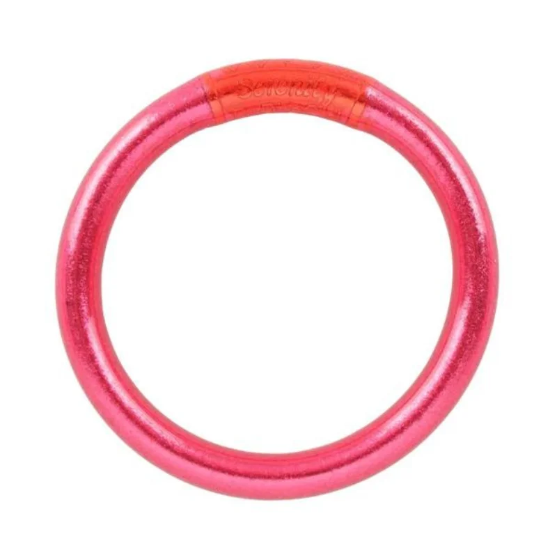 Enamel - Coated Bangles in Vibrant ColorsBuDhaGirl | Tzubbie All Weather Bangle in BDG Pink