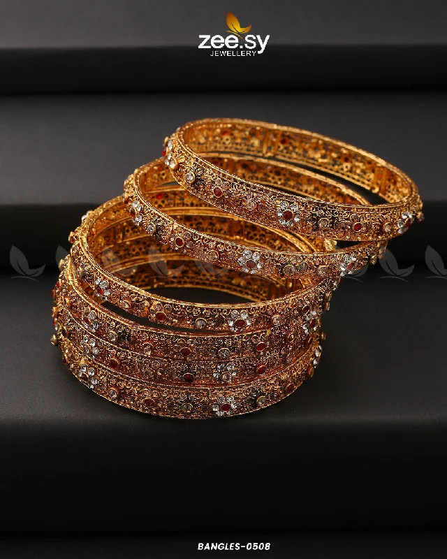 Stackable Bangle Sets for a Trendy LookBANGLES-0508