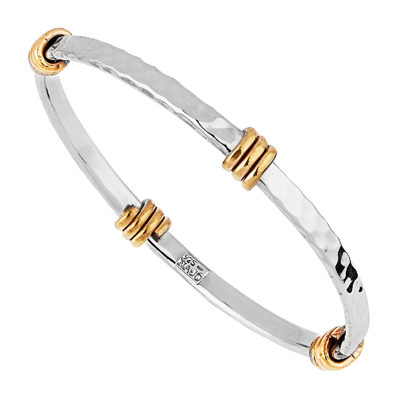 Bangle Bracelets with Birthstone AccentsTUMBAGA AMARRES BANGLE