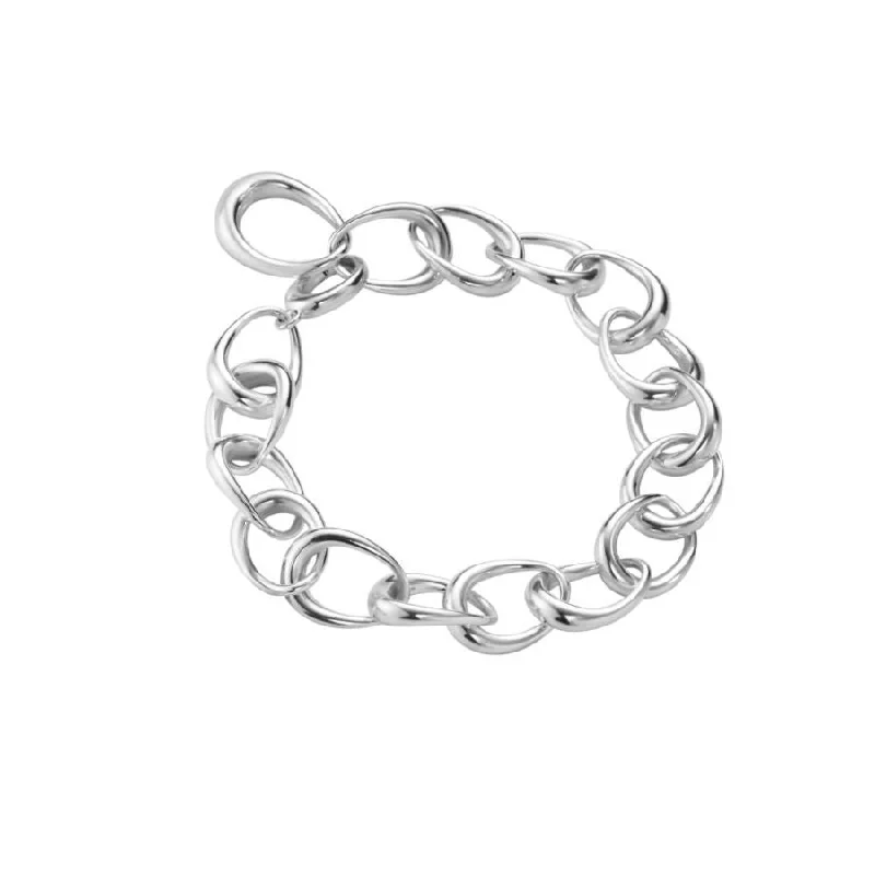 Stackable Bangle Sets for a Trendy LookSilver Offspring Link Bracelet