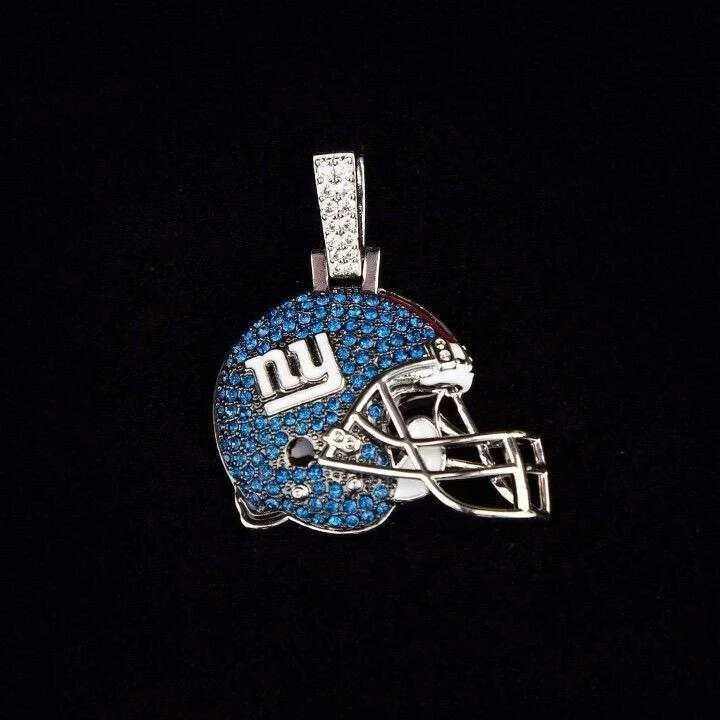 Zodiac Sign Pendant Necklaces for Astrology EnthusiastsNew York Giants Official NFL Helmet Pendant